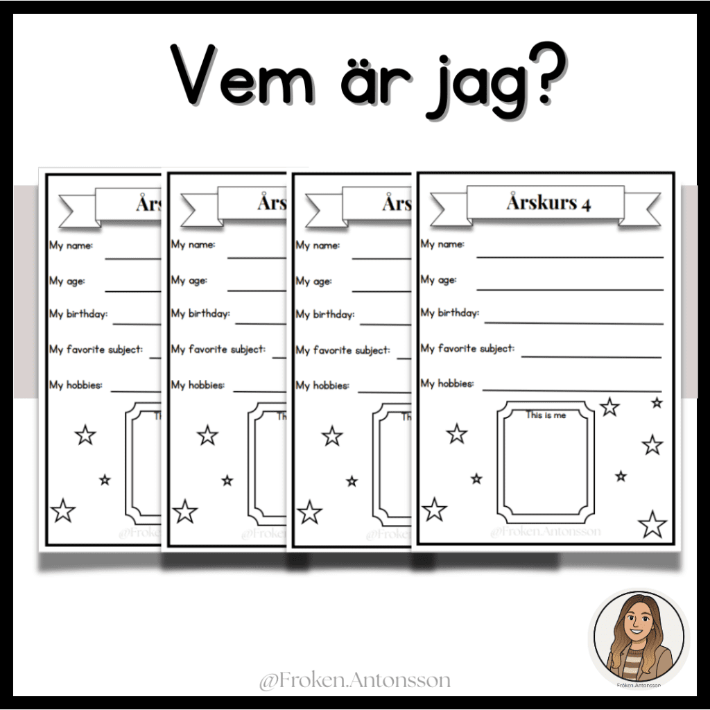 Vem är jag? – Engelska