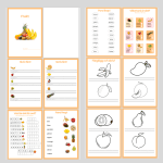 Frukt. Läs-och skrivträning - bild 1