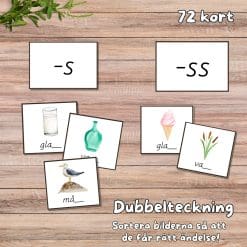 Träna stavning - Dubbelkonsonant - lång eller kort vokal 2