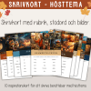 Höst - Hösttema - Skrivkort med fantasifull inspiration till höstberättelser