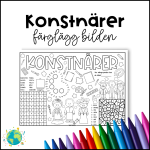 Måla Konstnärer - bild 1