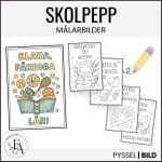 Skolpepp målarbilder - bild 1