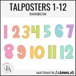 Talposters | Rainbow - bild 1
