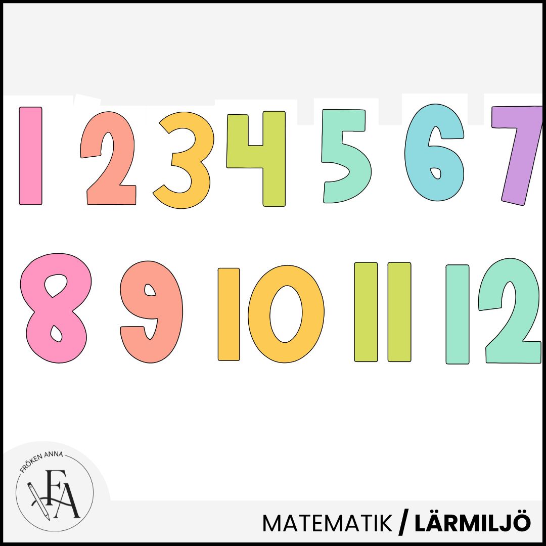 GIGANTISKT klassrumspaket: Rainbow