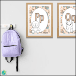 Alfabetet – Beige - bild 2