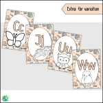 Alfabetet – Beige - bild 3