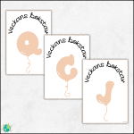 Alfabetet – Beige - bild 4