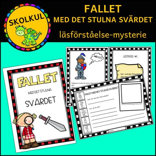 Fallet med det stulna svärdet - enkel läsförståelse