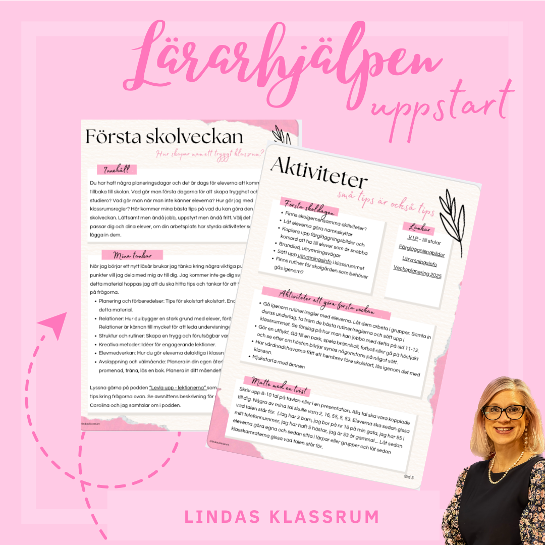 Lärarhjälpen - uppstart