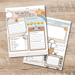 Lär känna mig! – Arbetsblad för skolstart - bild 2