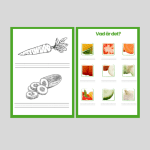 Grönsaker. Läs-och skrivinlärning - bild 2