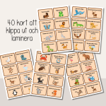 Rörelse i skolan – Uppdragskort – Rör dig som ett djur - bild 2