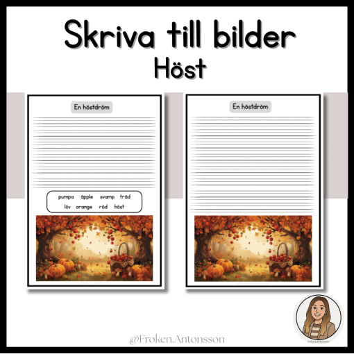 Skriva till bild - höstbilder