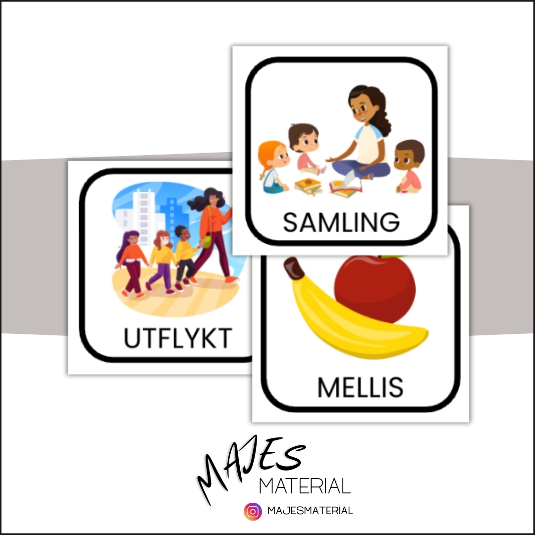 Bildstöd - Dagsschema