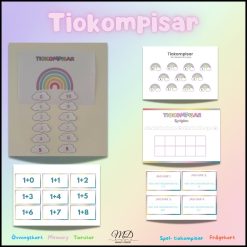 Tiokompisar- Regnbåge