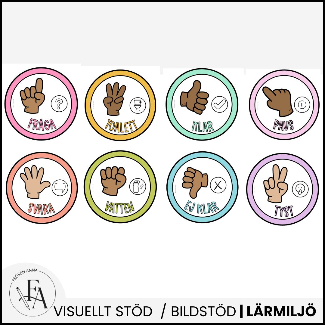 GIGANTISKT klassrumspaket: Rainbow