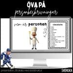 Öva på personbeskrivningar – 1 – 30 olika personer - bild 1