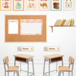 Klassrumspaket 2025 Pastell retro - bild 3