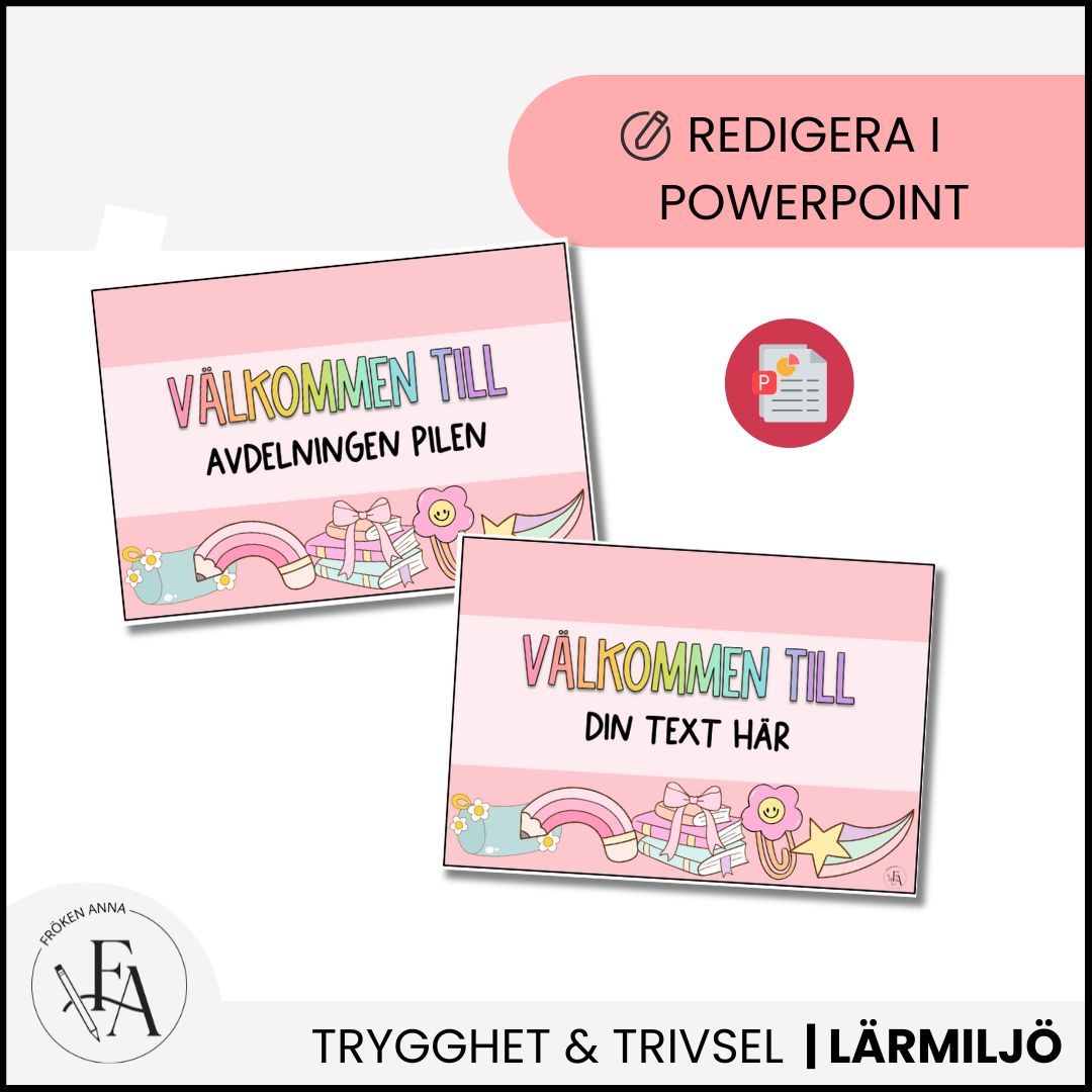 GIGANTISKT klassrumspaket: Rainbow