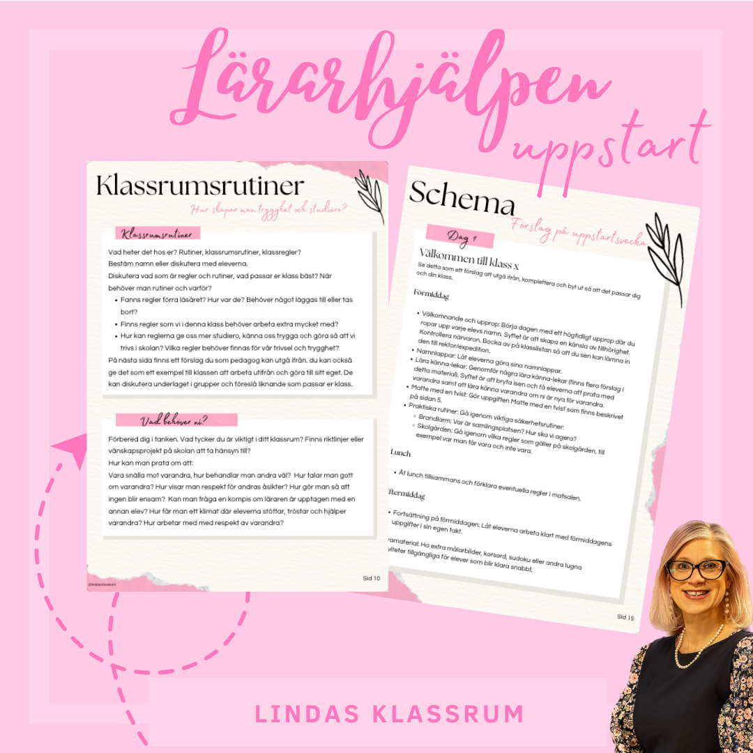 Lärarhjälpen - uppstart