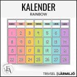 Bygg en kalender | Rainbow - bild 1