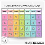 Bygg en kalender | Rainbow - bild 2