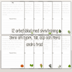 Stora skrivträningspaketet – 84 arbetsblad med 7 olika teman - bild 6