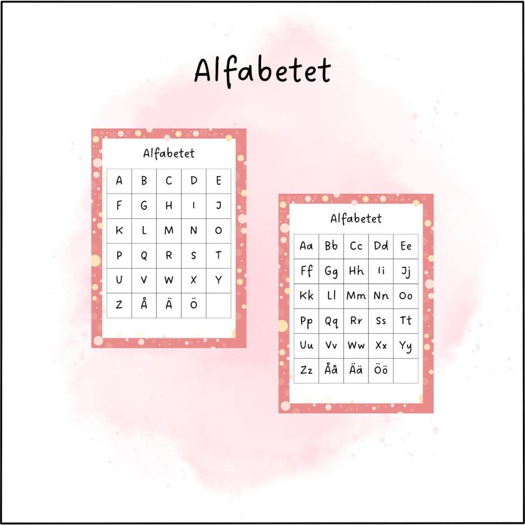 Alfabetet
