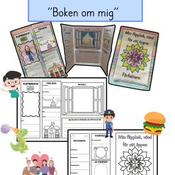 Boken om mig - klippbok