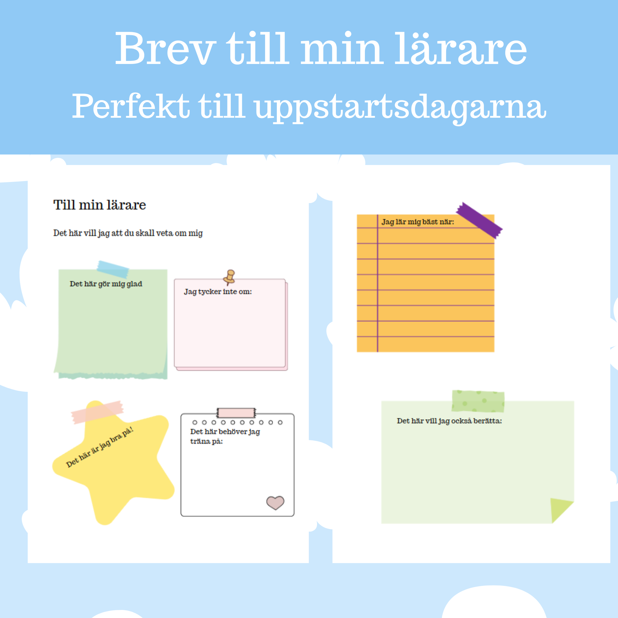 Brev till min lärare