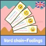 Word chain – Feelings - bild 1