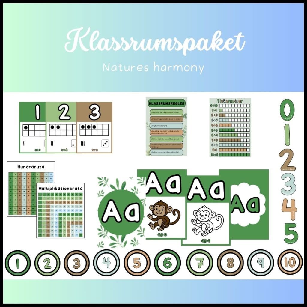 Klassrumspaket: Natures harmony
