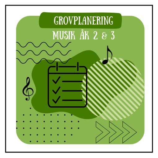 Grovplanering Musik åk 2–3 (gratis nedladdning)