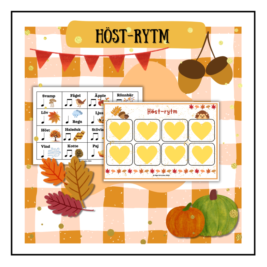 Höst-rytm Musikskapande Uppgift