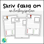 Skriv fakta om en hockeyspelare - bild 1