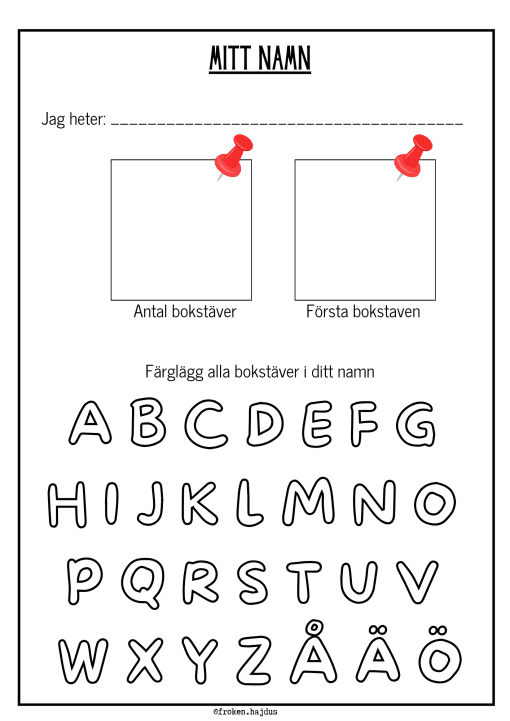 Skolstart Förskoleklass