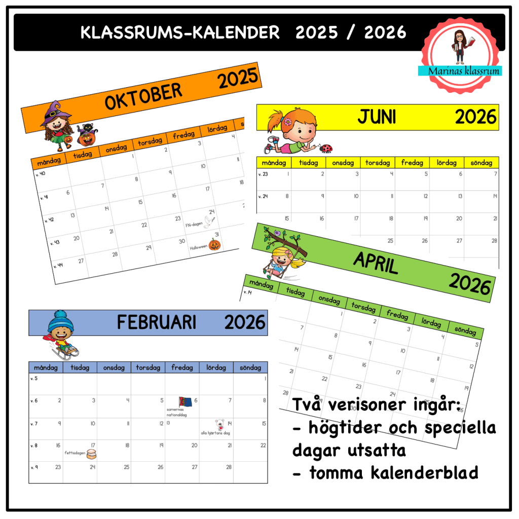 Klassrumskalender