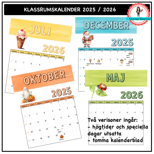 Kalender 2025/2026