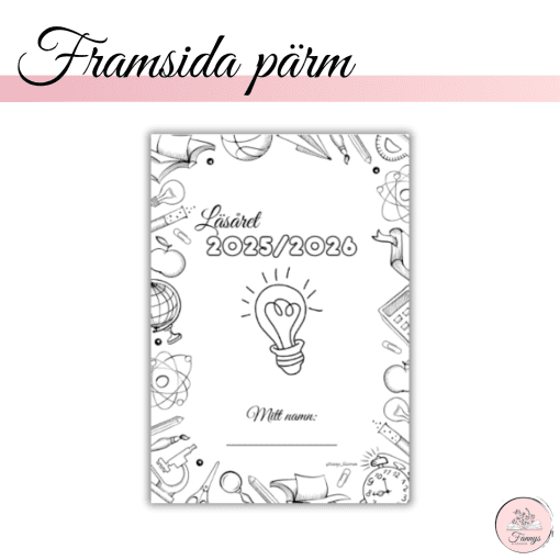 Framsida till pärm