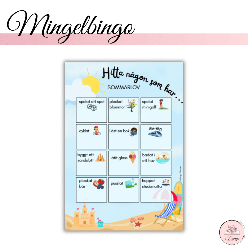 Hitta någon som har… Sommarlov