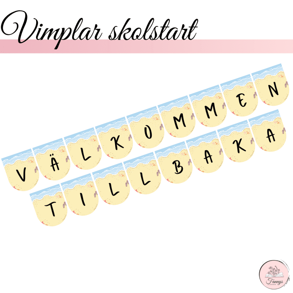 Vimplar skolstart