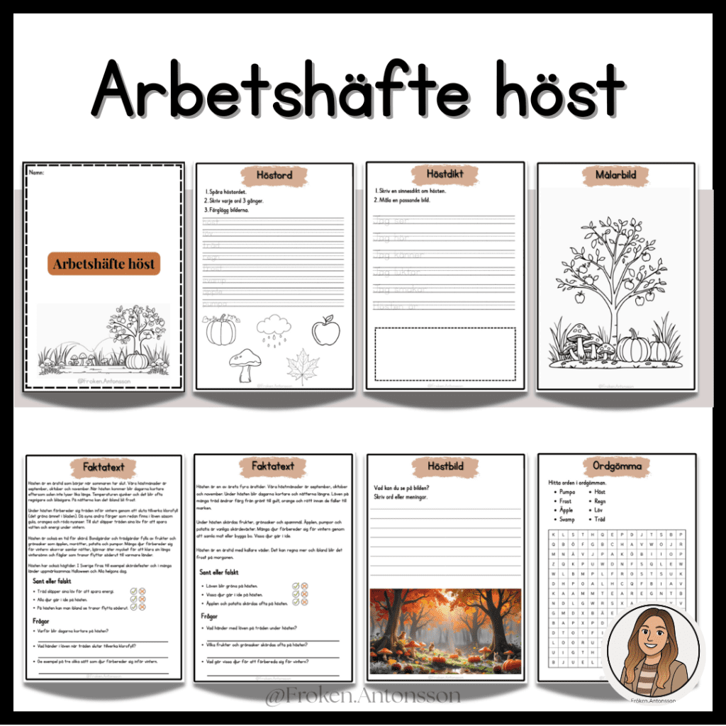 Arbetshäfte höst