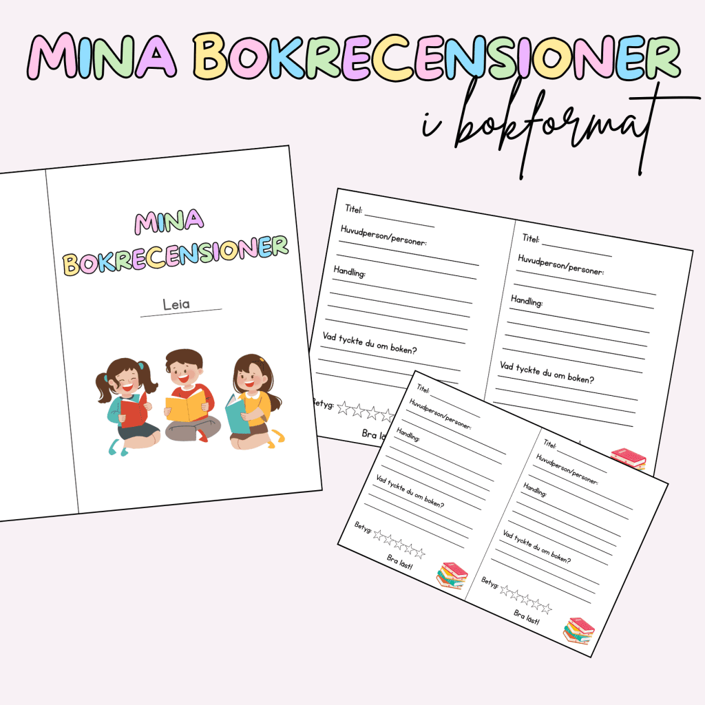 Bokrecension – i bok/häftes-format