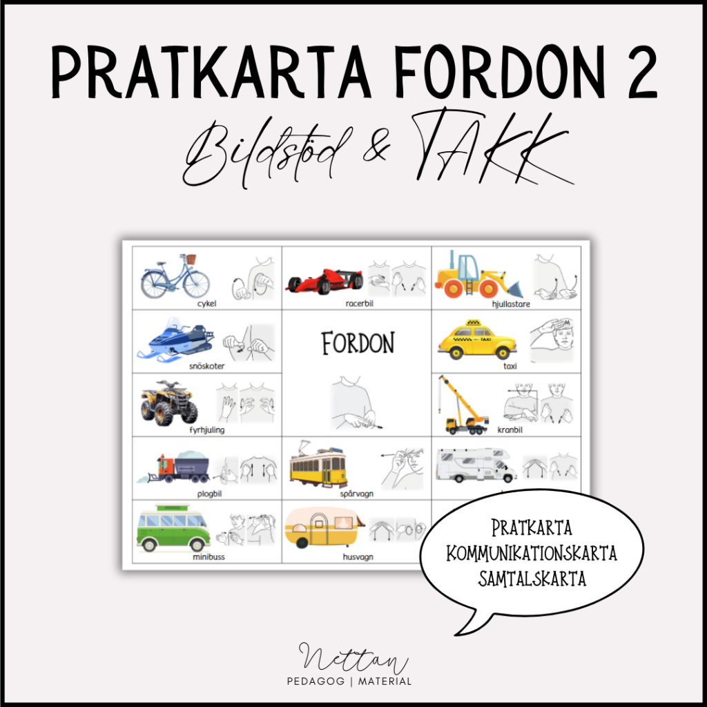 Pratkarta fordon 2
