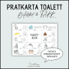 Pratkarta toalettbesök