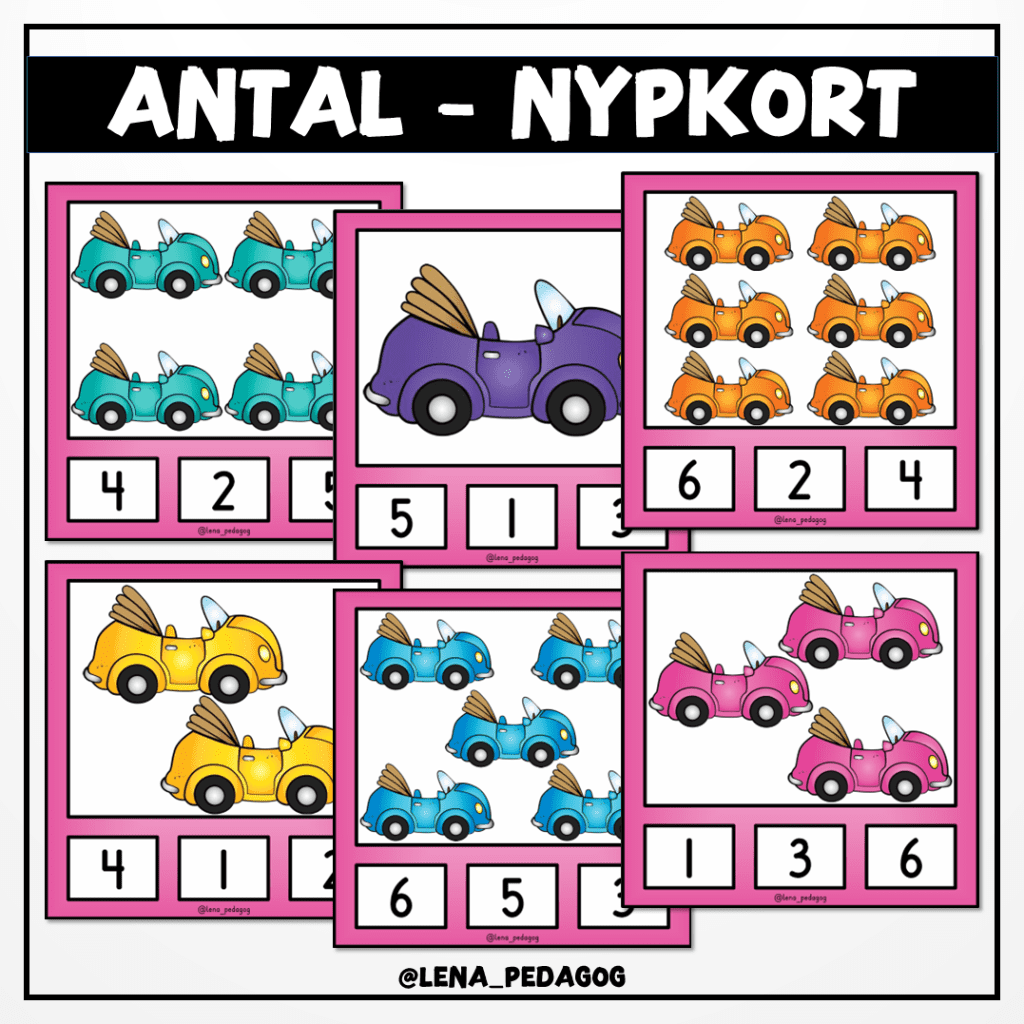 Antal bilar – nypkort