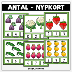 Antal frukt och grönt - nypkort