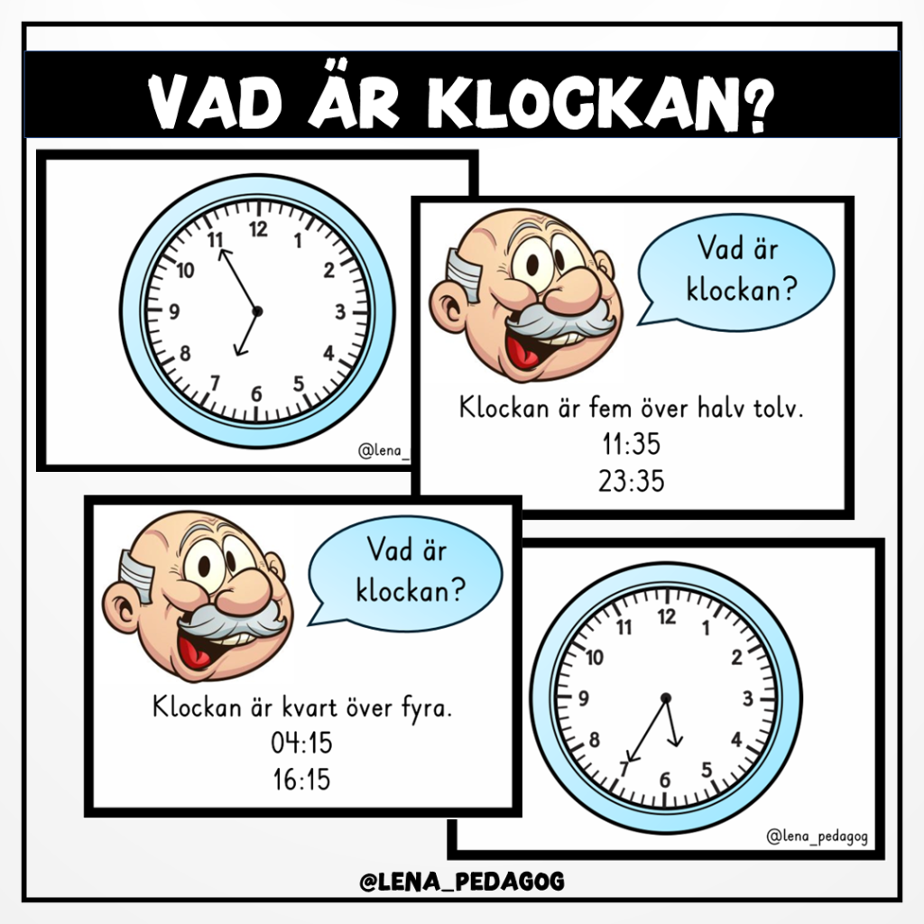 Vad är klockan?