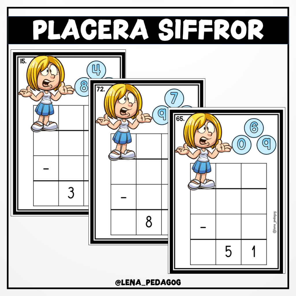 Placera siffror