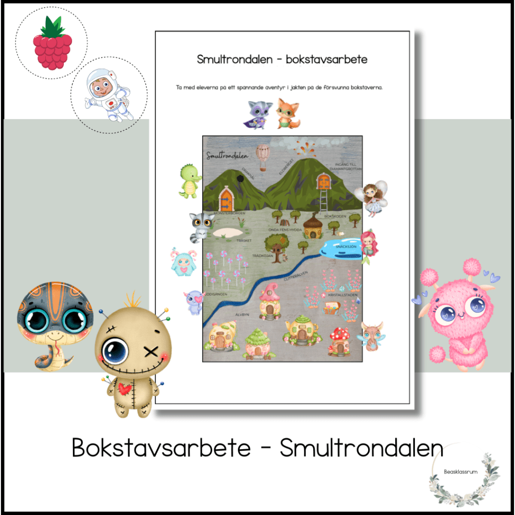 Bokstavsarbete Smultrondalen